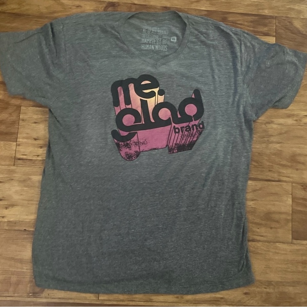 ME.GLAD Brand - Graphic V-Neck Tee